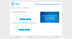 Desktop Screenshot of cspire.rewardpromo.com